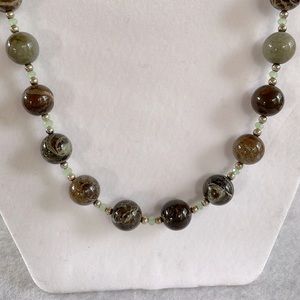 Snakeskin Jasper Necklace